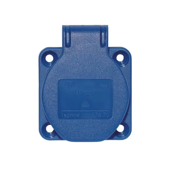 Produktfoto 1 von Einbau SCHUKOsteckdose 16A Blau