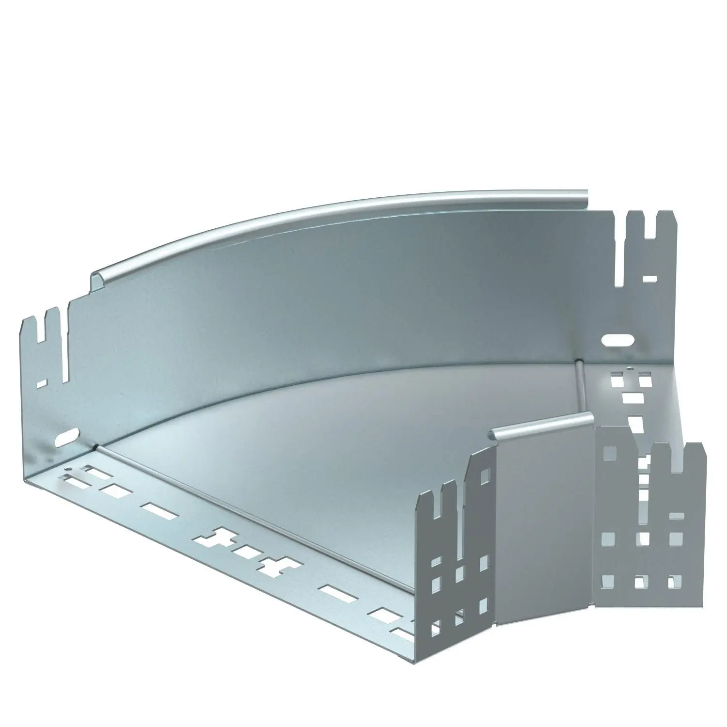 Produktfoto 1 von Bogen 45° mit Schnellverbindung 110x300, St, FS