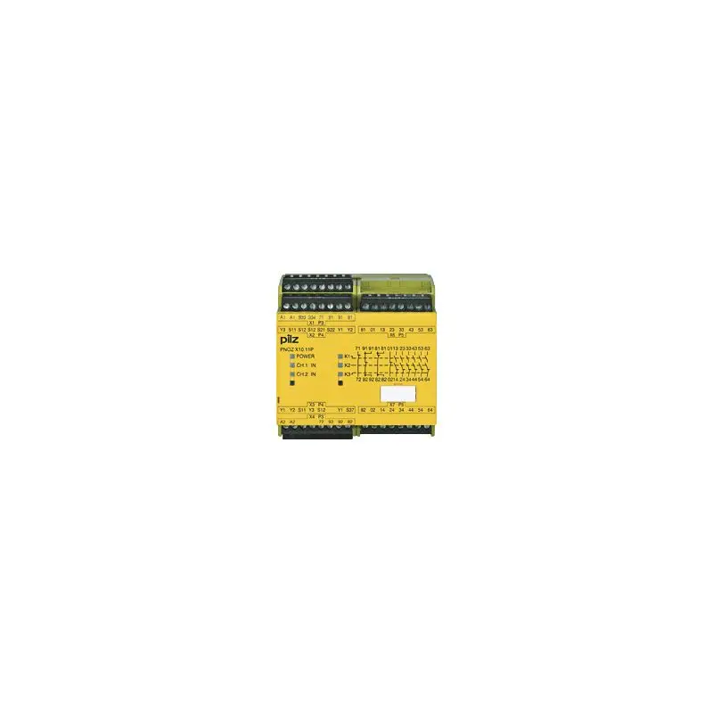 Produktfoto 1 von PNOZ X10.11P 24VDC 6n/o 4n/c 6LED Sicherheitsschaltgerät