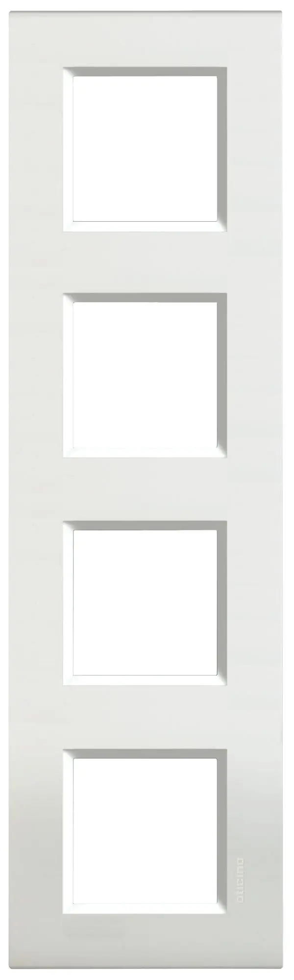 Produktfoto 1 von Abdeckrahmen LIVINGLIGHT: 4f, 2 + 2 + 2 + 2 Module, Weiß