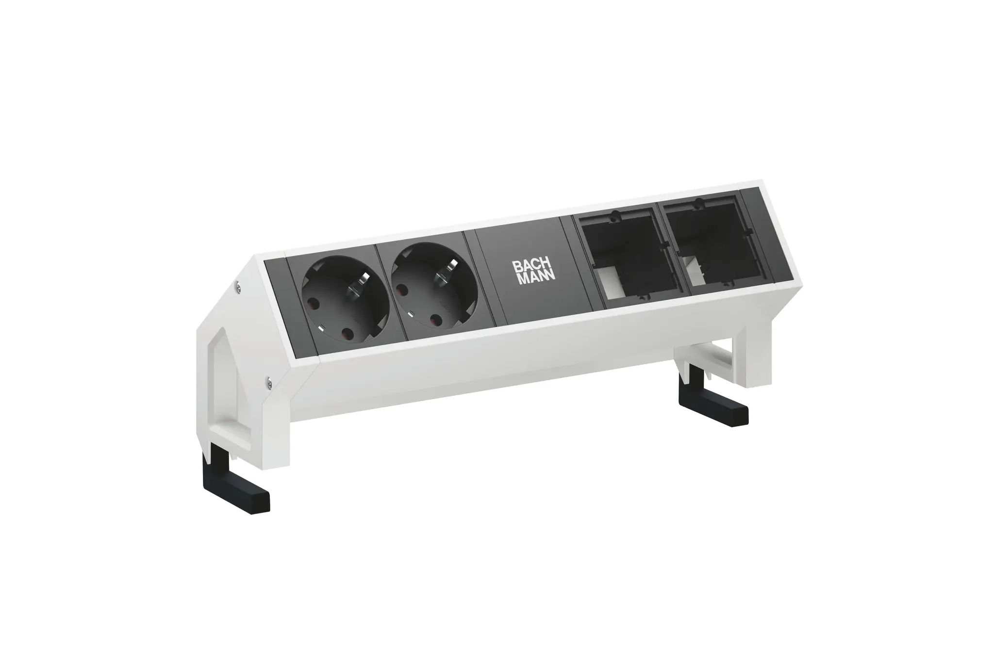 Produktfoto 1 von DESK2 2xSchuko 2xABD Strom 0 RAL9010