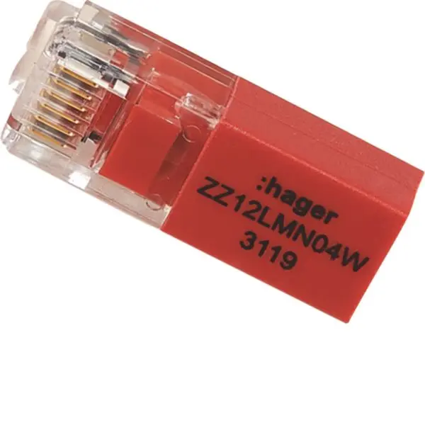 Produktfoto 1 von Abschlusswiderstand RJ12 für LMN-Modul, 120 Ohm