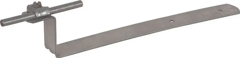 Produktfoto 1 von Dachleitungshalter DEHNQUICK St/tZn f. Rd 6-10mm m. Strebe L 260mm