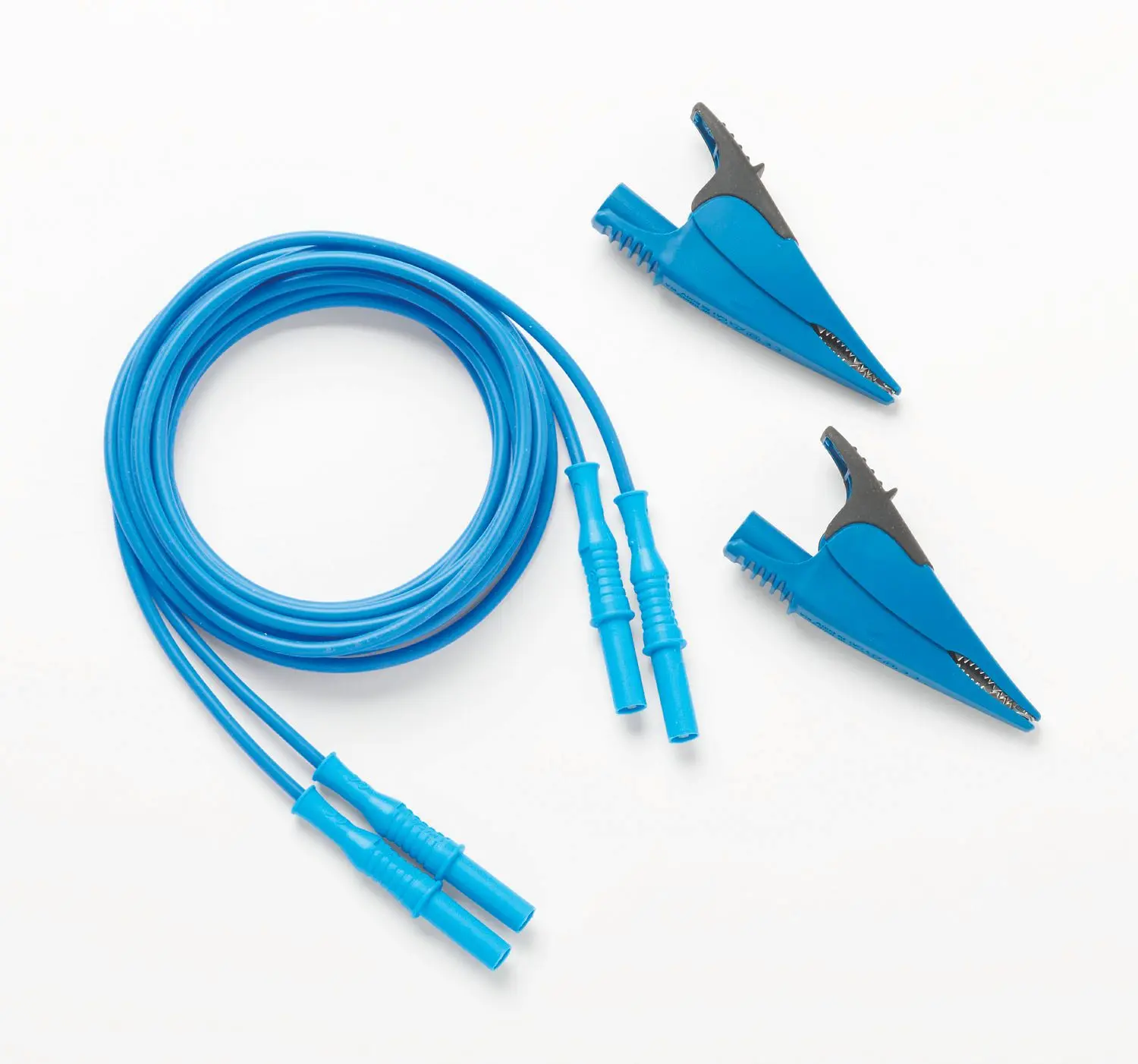 Produktfoto 1 von BLUE, NON-STACKABLE PLUG AND 2X ALLIGATOR CLIPS