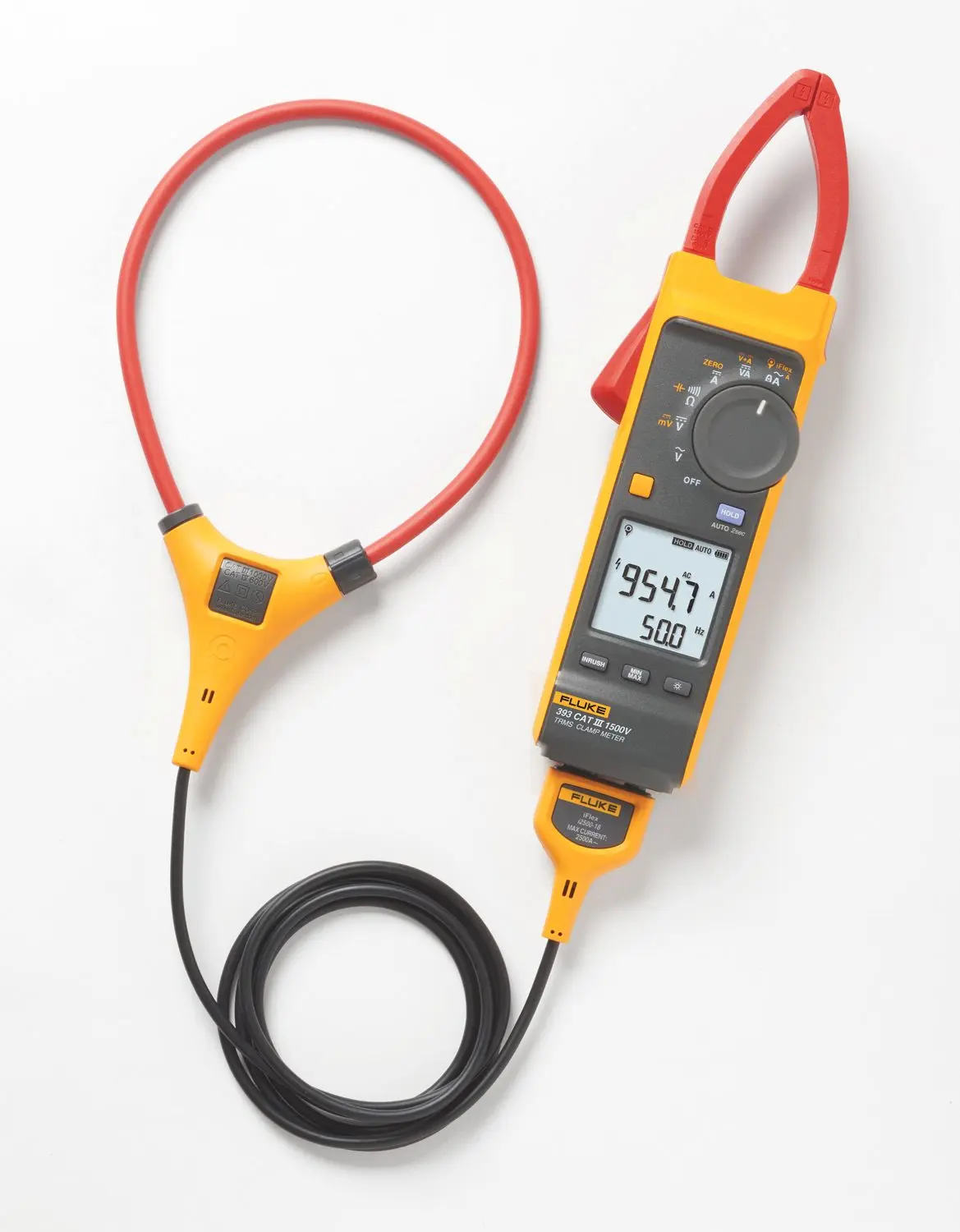 Produktfoto 1 von Echteffektiv- AC/DC messzange  mit iFlex CAT III 1.500 V