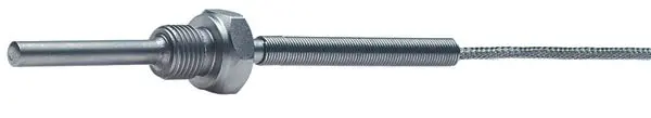 Produktfoto 1 von Einschraubfühler, PT100, 2m Kabel, -100 C ... +450 C einsetzbar