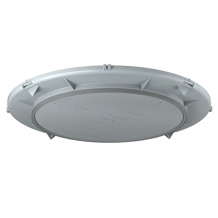Produktfoto 1 von Einbaugehäuse HaloX 250 Frontteil Deckenauslass D215mm f.Sichtbeton