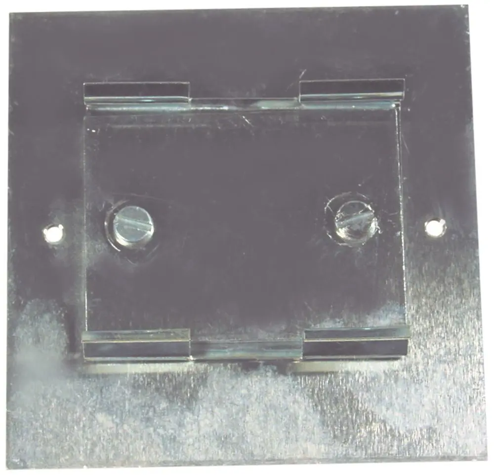 Produktfoto 1 von Schnellbefestigung für DIN-Schiene bei 72x72 Geräten