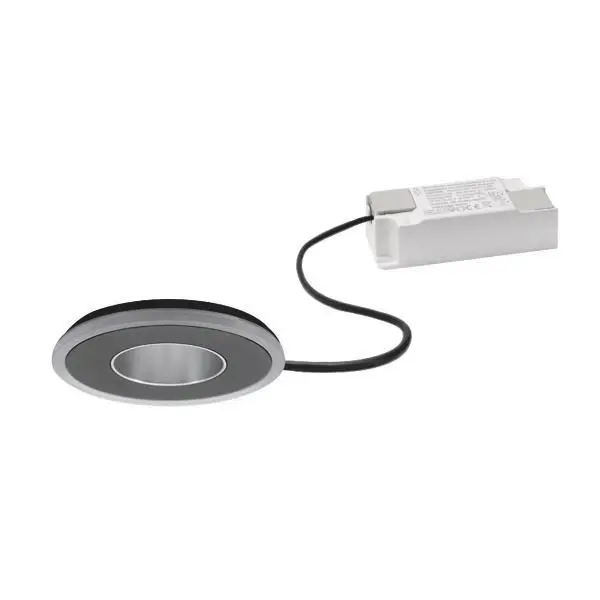 Produktfoto 1 von LED-Einbaudownlight 10 W, 24°, 3.000 K, rund, starr