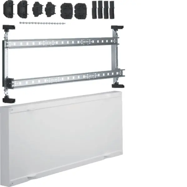 Produktfoto 1 von Baustein,universN,300x750mm,für Reihenklemmen waagerecht