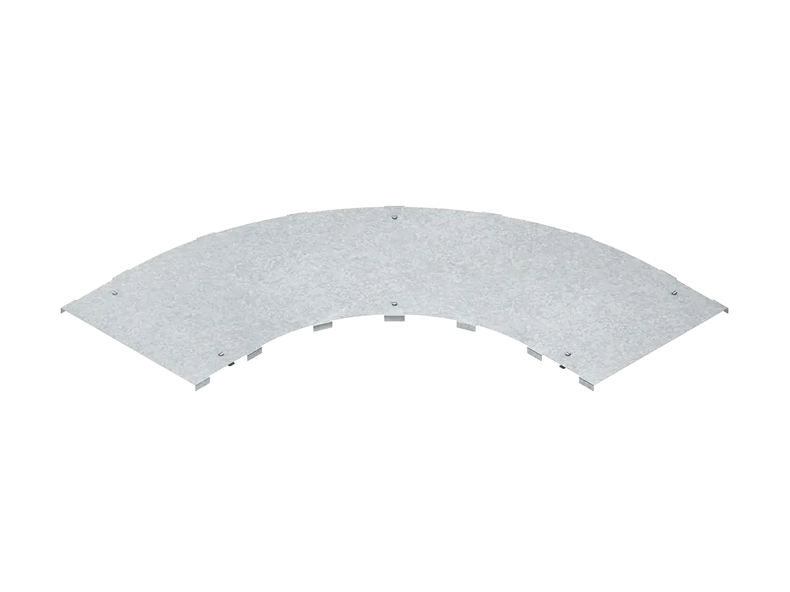 Produktfoto 1 von Deckel f. Bogen 90°, Breite 504 mm Edelstahl, Werkstoff-Nr.: 1.4301