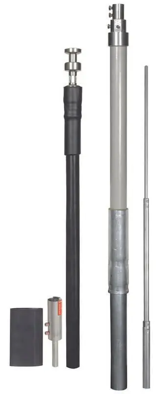 Produktfoto 1 von HVI-Leitung D 20mm Cu mit Stützrohr L 3200mm und Fangstange L 2500mm -SET-