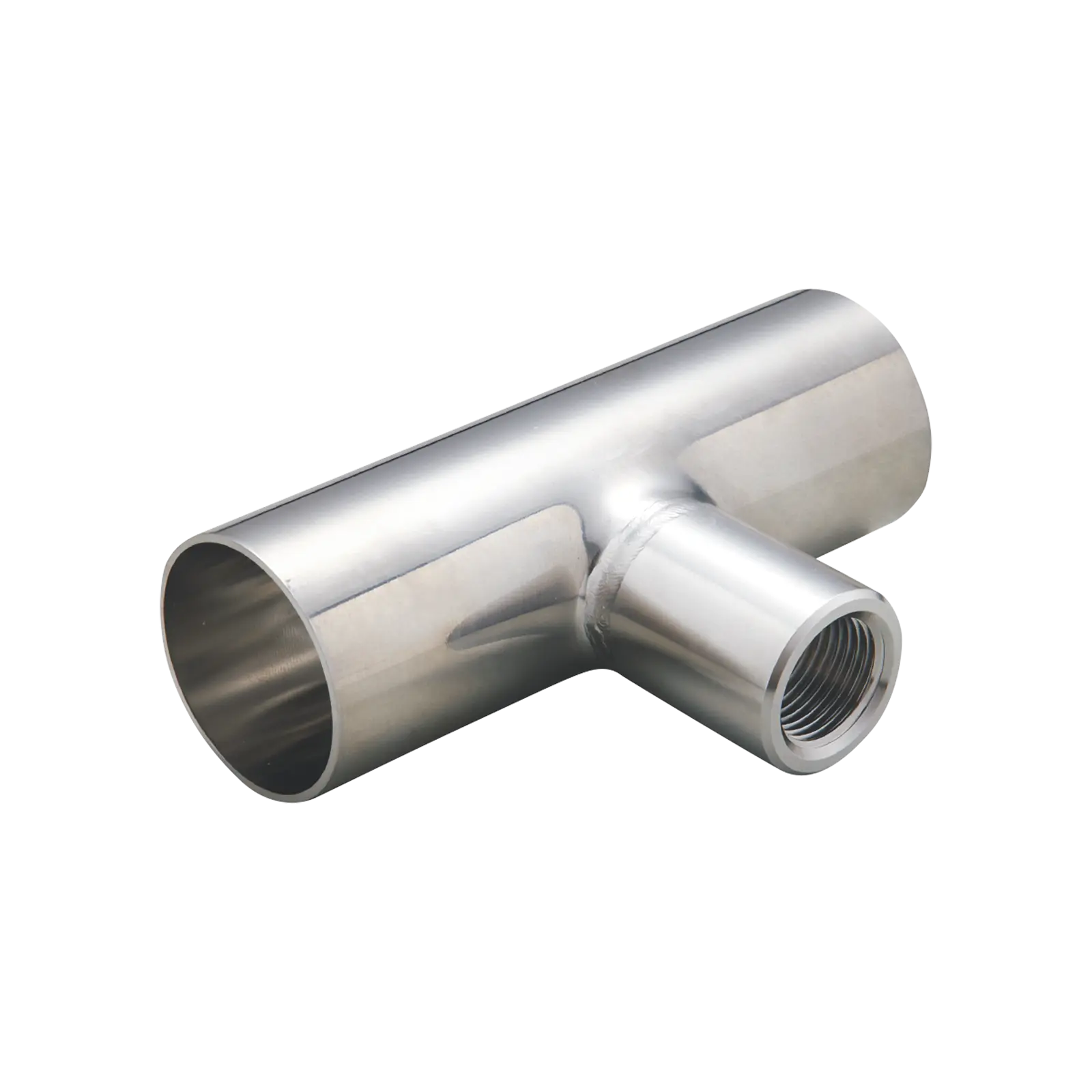 Produktfoto 1 von T-Stück G 1/2 Dichtkonus Einschweiß- adapter D=41mm 25bar EHEDG Tested FCM