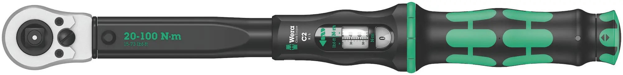 Produktfoto 1 von Click-Torque C 2 R/L Drehmomentschlüssel Push 20 - 100 Nm