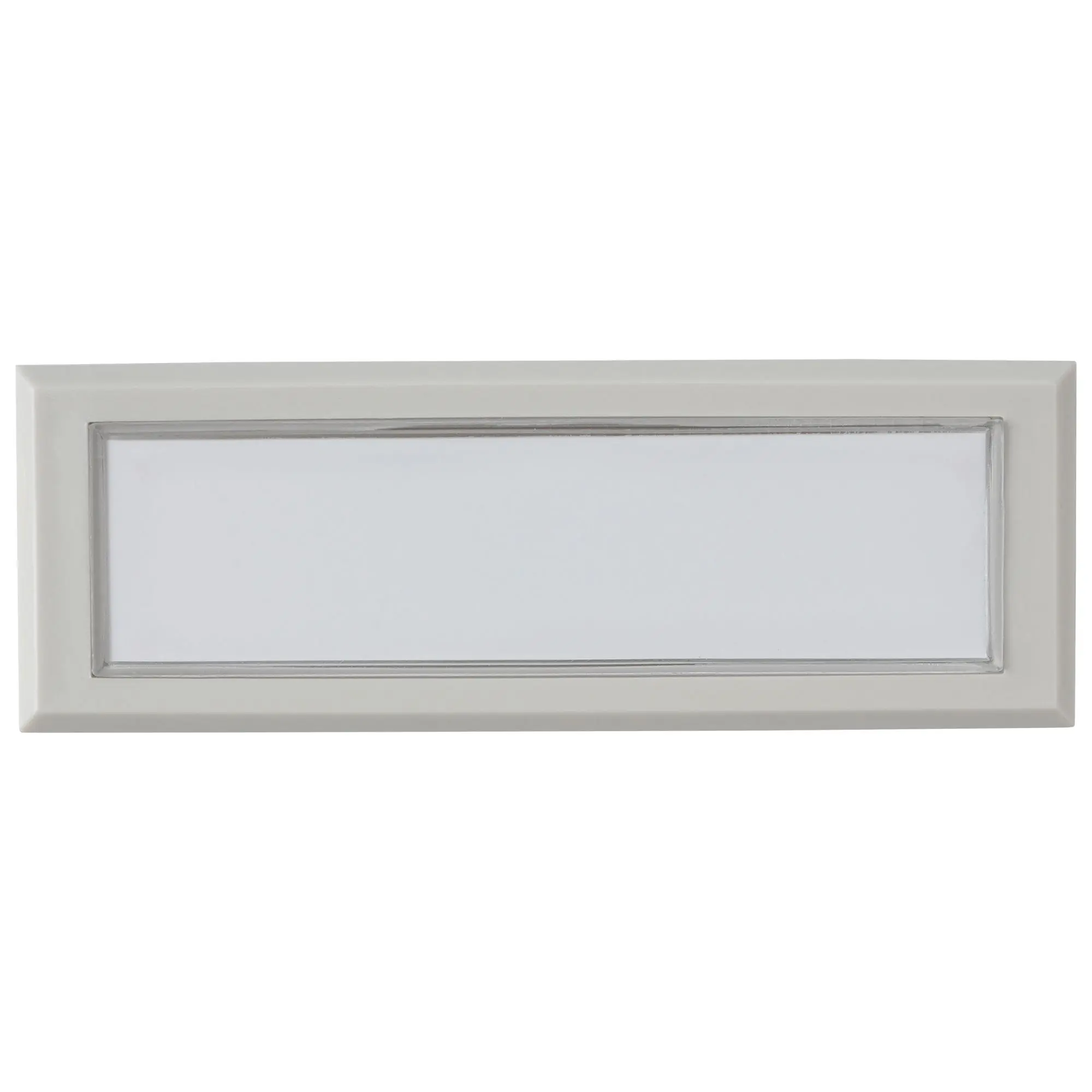 Produktfoto 1 von Rähmchen Klemmrähmchen grau für Serie 0800 20x57,5mm