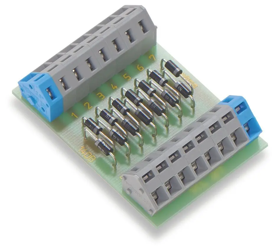 Produktfoto 1 von Bauteilmodul mit Diode,mit 14 Stück,Diode 1N4007