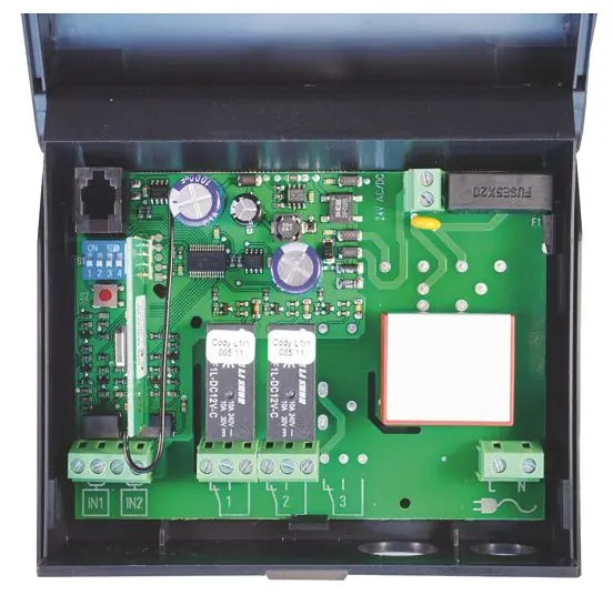 Produktfoto 1 von Codierschaltgerät Versa4 ohne Tastatur 2 Relaisausgänge 4 verschiedene Codes