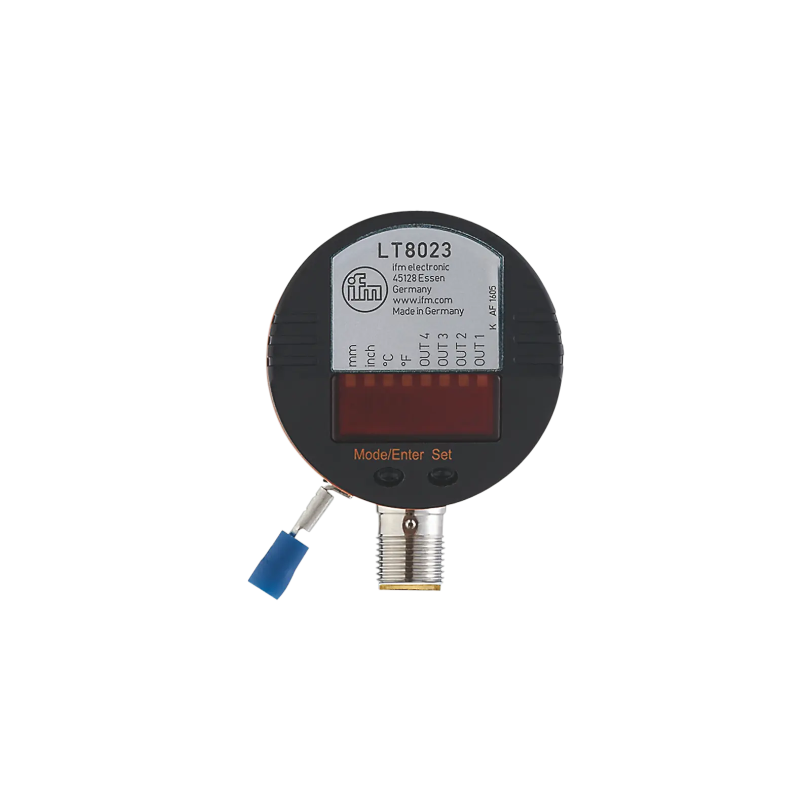 Produktfoto 1 von el.Sensor f.Füllstand/Temperatur PNP/NPN IO-Link Stab-L=472mm 0...35°C/0...70°C
