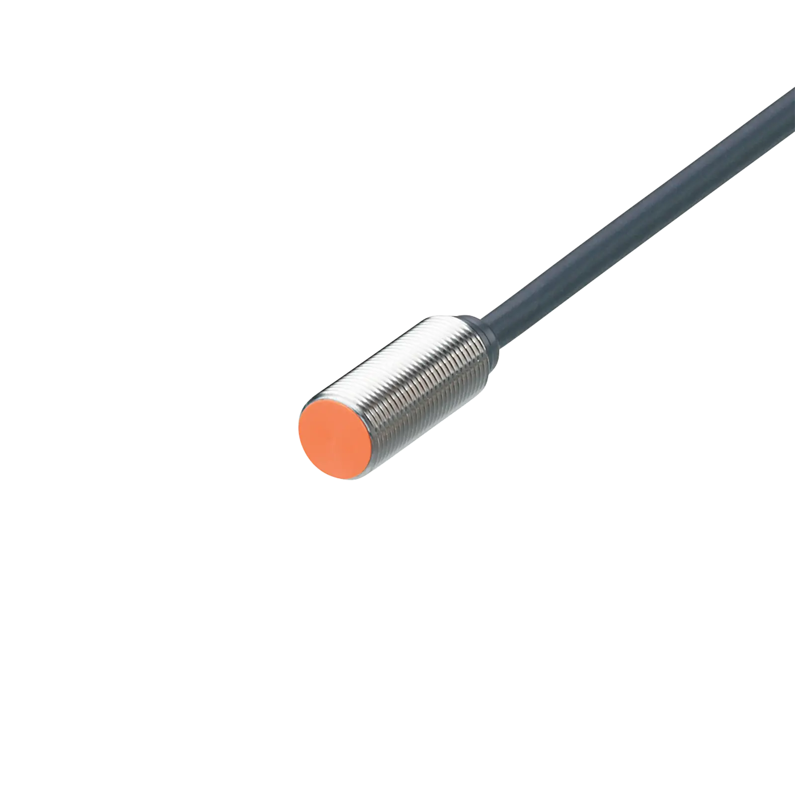 Produktfoto 1 von Ind.Sensor M12x1 L=31,5 Sn=2mm bündig S DC PNP 0,4m PUR Flachstecker 3L 1200Hz
