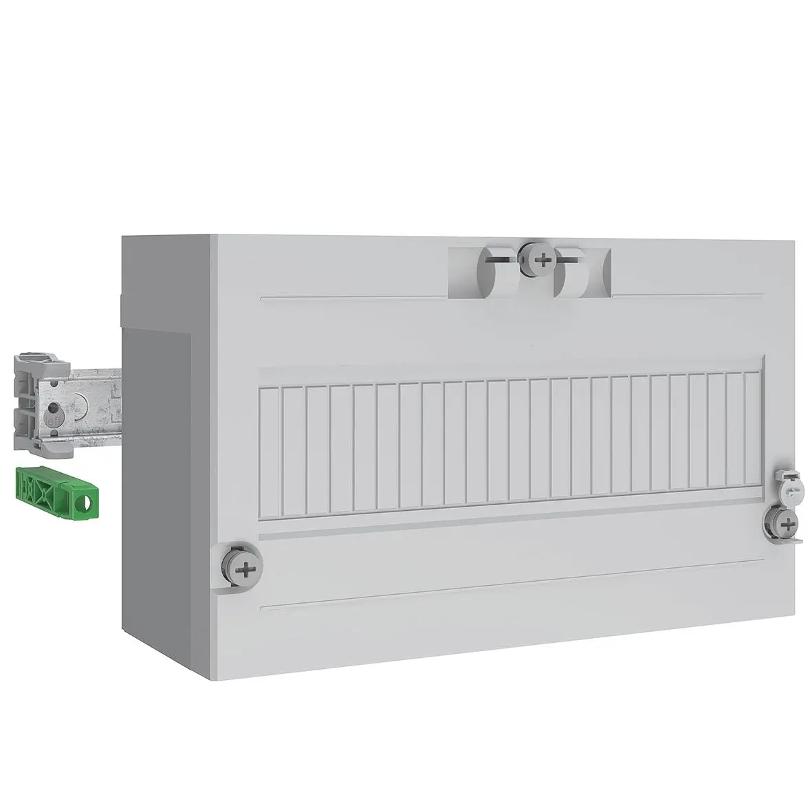 Produktfoto 1 von Reiheneinbaugerätemodul tief FB1 BH1 mit 3Pt. perforierter Abdeckhaube