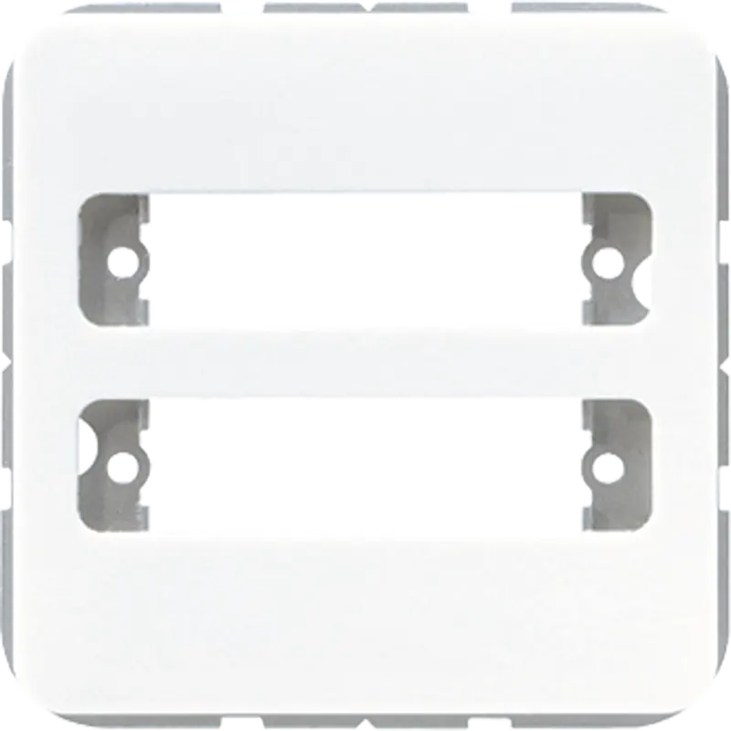 Produktfoto 1 von Abdeckung, für Trapezsteckverbinder D-Subminiatur (für 2 Steckverbinder)