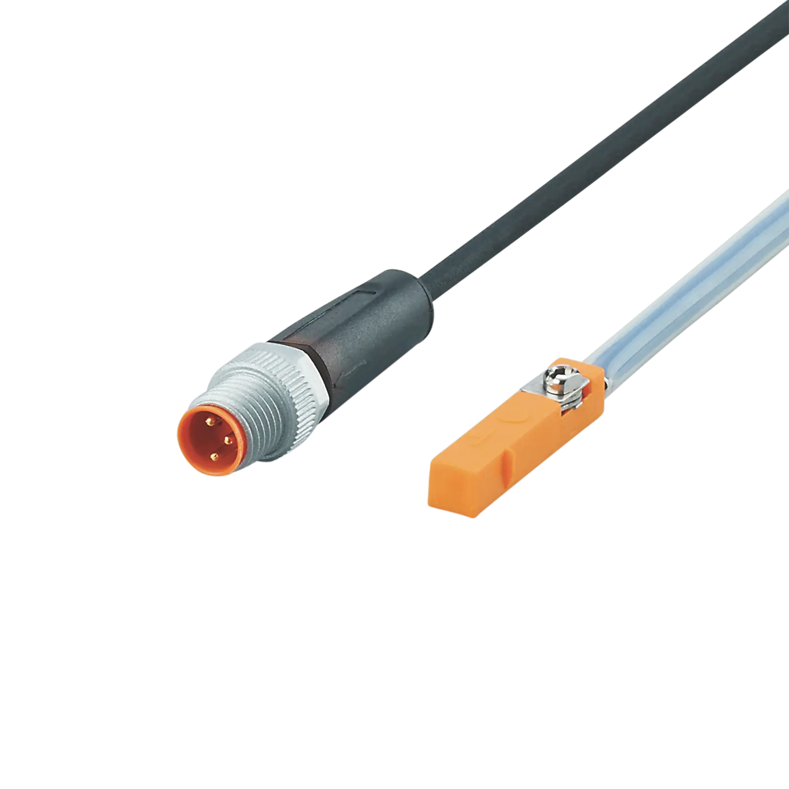 Produktfoto 1 von Zylindersensor GMR 25x5x6,5 2,8mT Schließer DC PNP 0,3m PUR M8 3L 9Hz