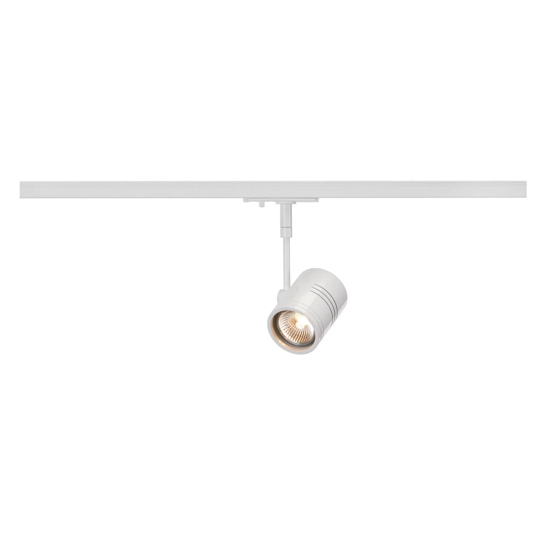 Produktfoto 1 von BIMA I Leuchtenkopf mattweiß GU10 max.50W m.1Ph.Adapter