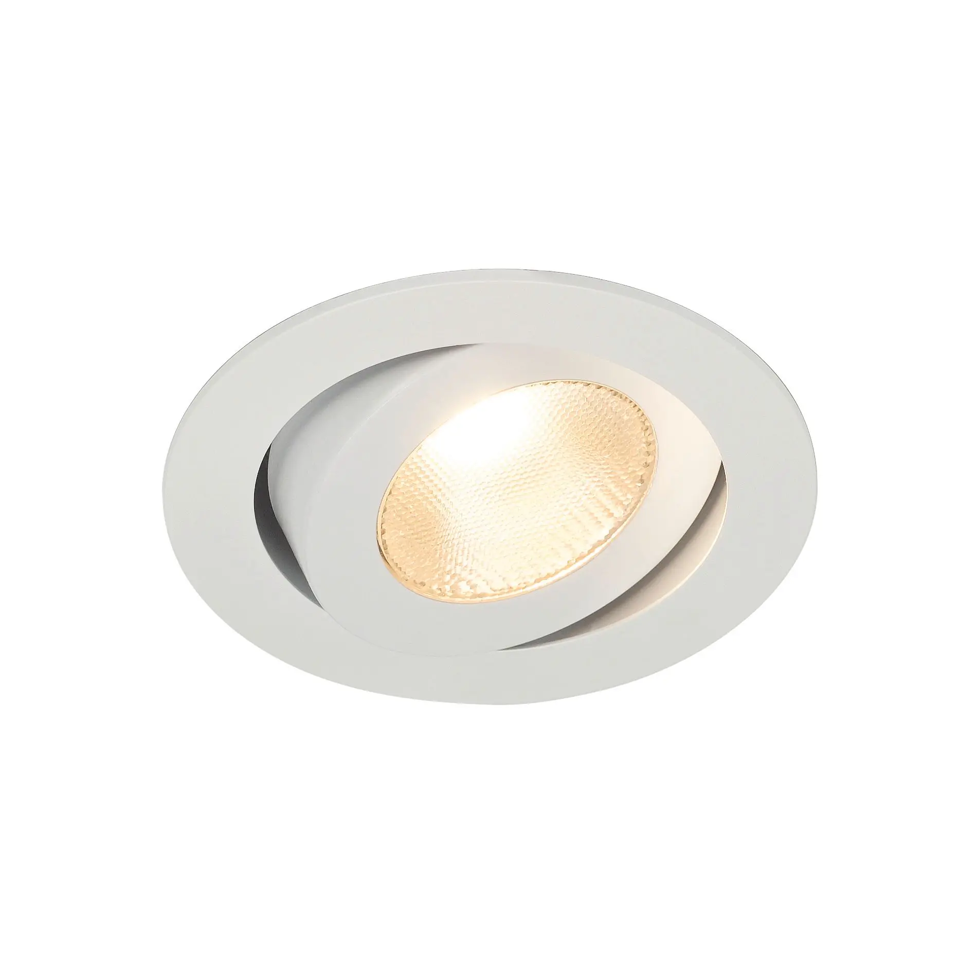Produktfoto 1 von CONTONE Downlight schwenkbar rund weiß 13W LED warmweiß