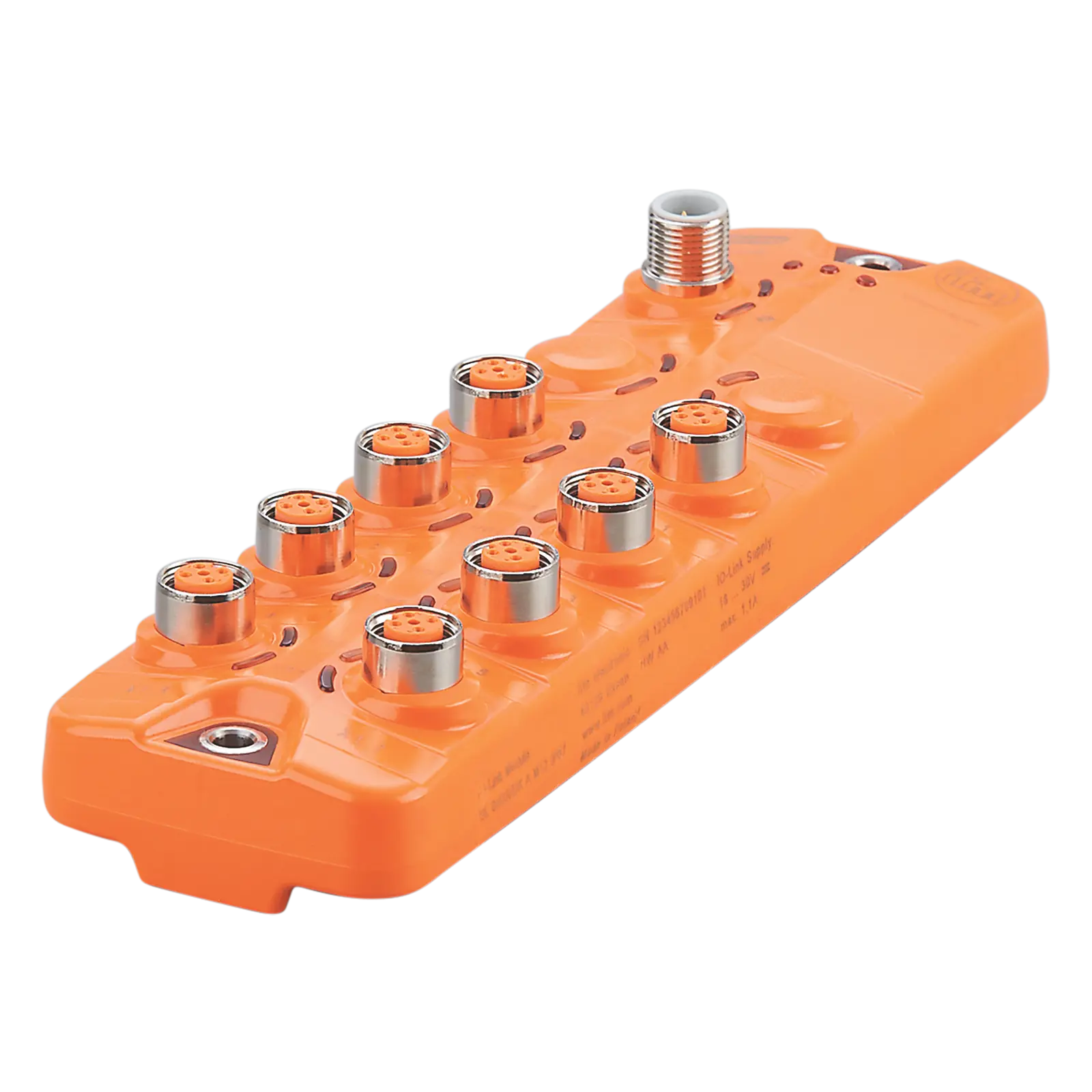 Produktfoto 1 von IO-Link-Eingangs-/Ausgangsmodul 26x59,3x208mm DE:16 DA:16 IP65/67