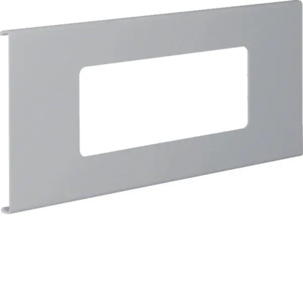 Produktfoto 1 von Blende 3f R7 für UP-Einsatz mit Rahmen PVC zu FB Oberteil 150mm steingrau