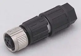 Produktfoto 1 von Konfektionierbare Buchse <45VAC Gehäuse PA 6.6 IP67
