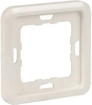 Produktfoto 1 von Abdeckrahmen 1-fach für NSM-Protector DELTA profil titanweiß