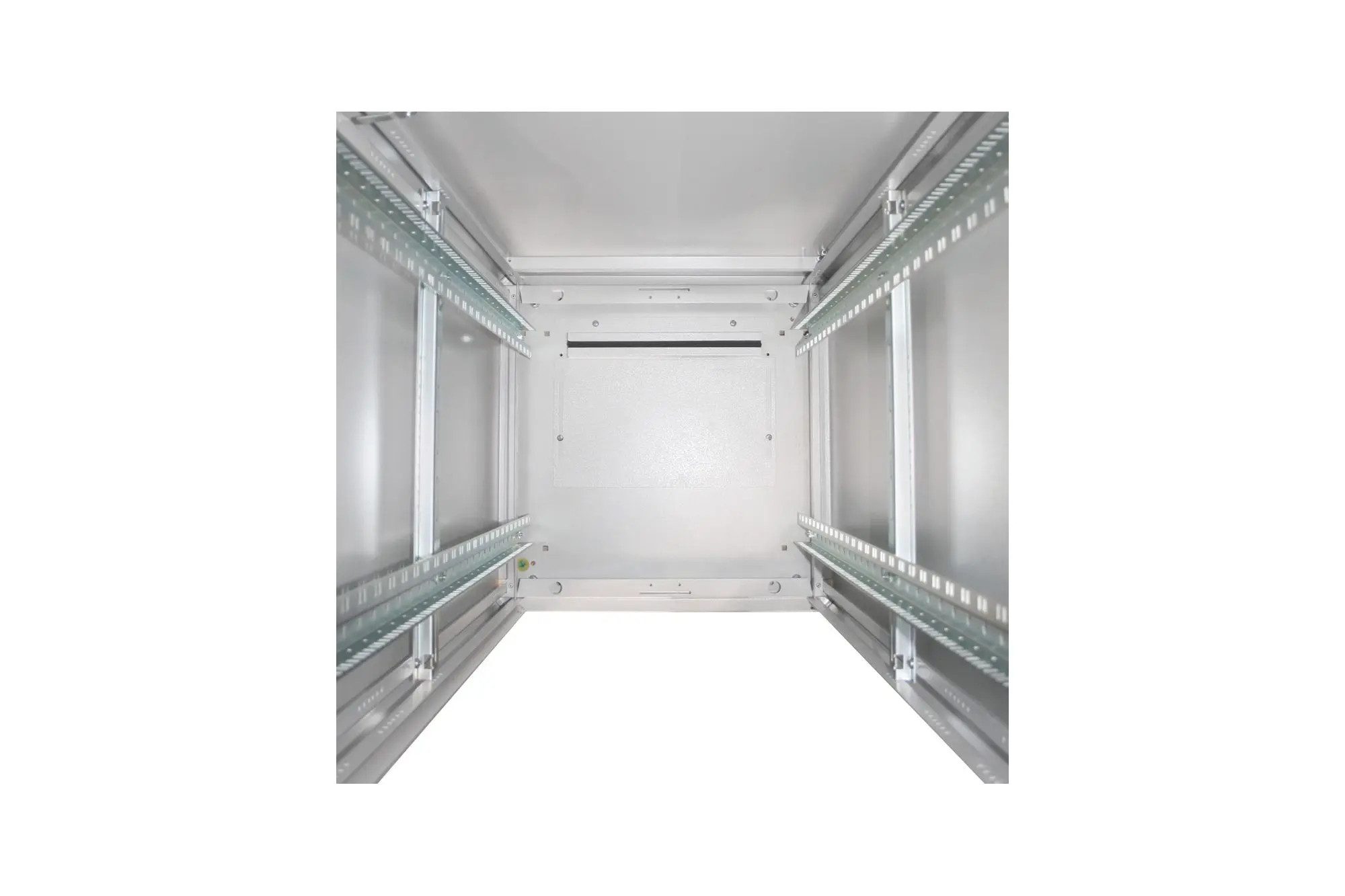 Produktfoto 1 von DIGITUS 42HE Netzwerkschrank 2053x600x600mm grau RAL7035