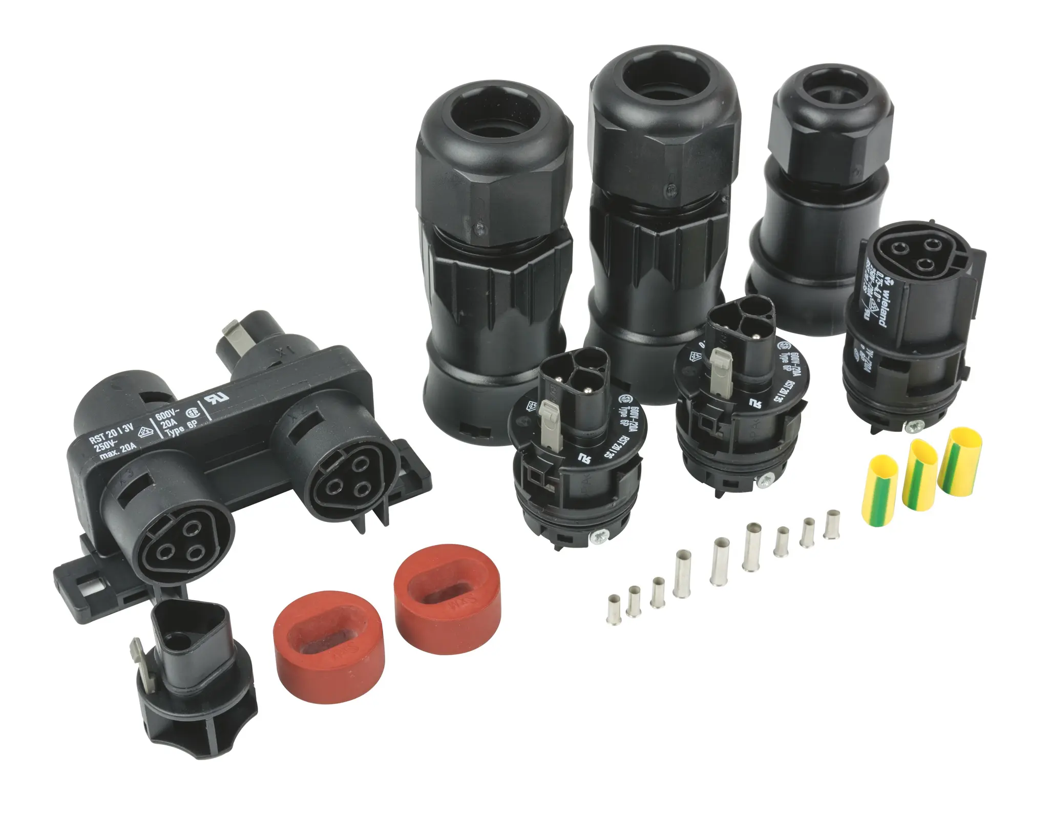 Produktfoto 1 von Anschluß-Set 2 Heizbänder und Kaltende ohne Endabschluß-Set DEVI EasyConnect