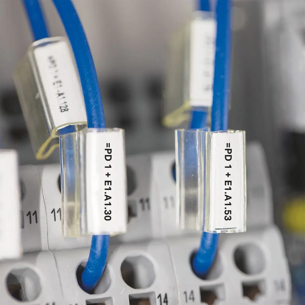 Produktfoto 1 von Einsteckschild,für Smart Printer,für die Verwendung in Tüllen,weiß