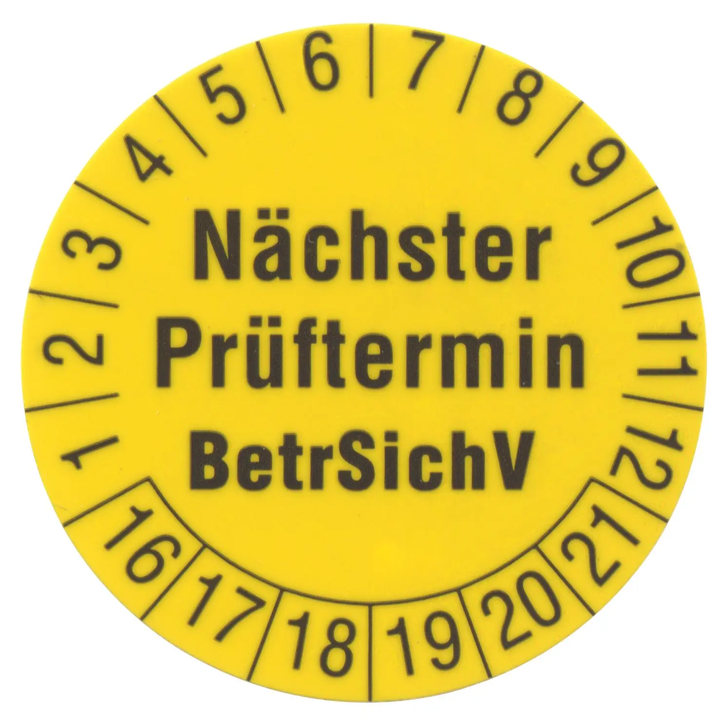 Produktfoto 1 von Beha-Amprobe Prüfetiketten 30mm (250 St.)