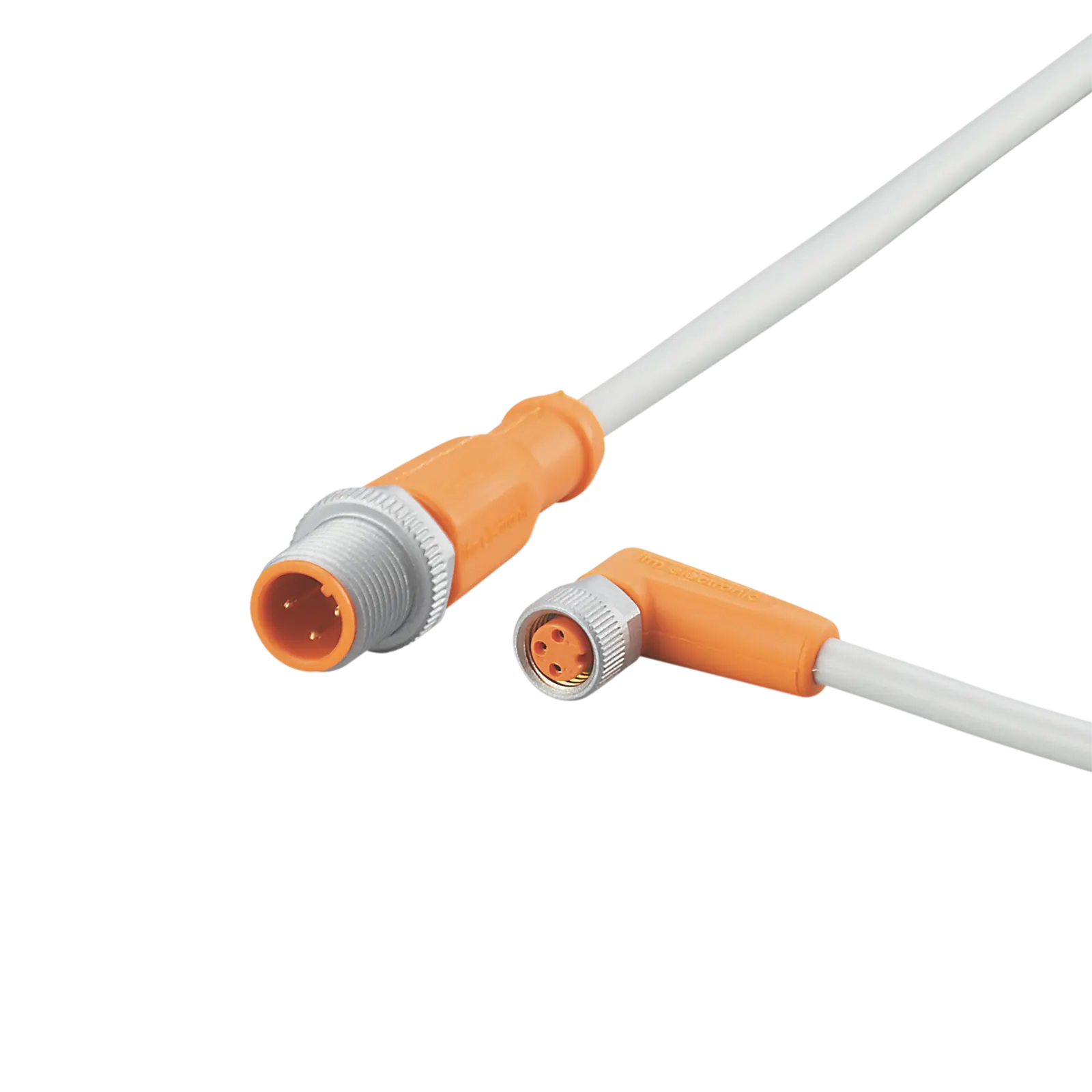 Verbindungskabel <50VAC 1,5m PUR Gehäuse TPU orange FKM IP65/67-69K