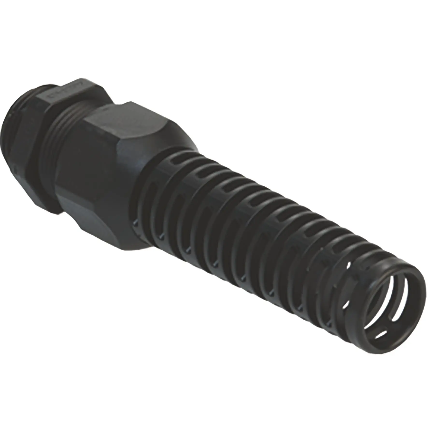 Kabelverschraubung Syntec Kst. M20x1.5 Schwarz D 5.5-12.0 mm mit Knickschutz