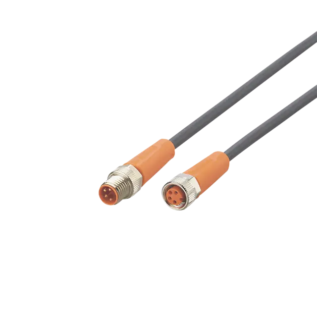 Produktfoto 1 von Verbindungskabel <50VAC 3m PUR Gehäuse TPU orange FKM IP65/67-69K