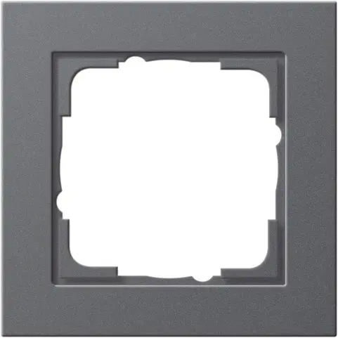 Produktfoto 1 von Abdeckrahmen 1fach E2 anthrazit