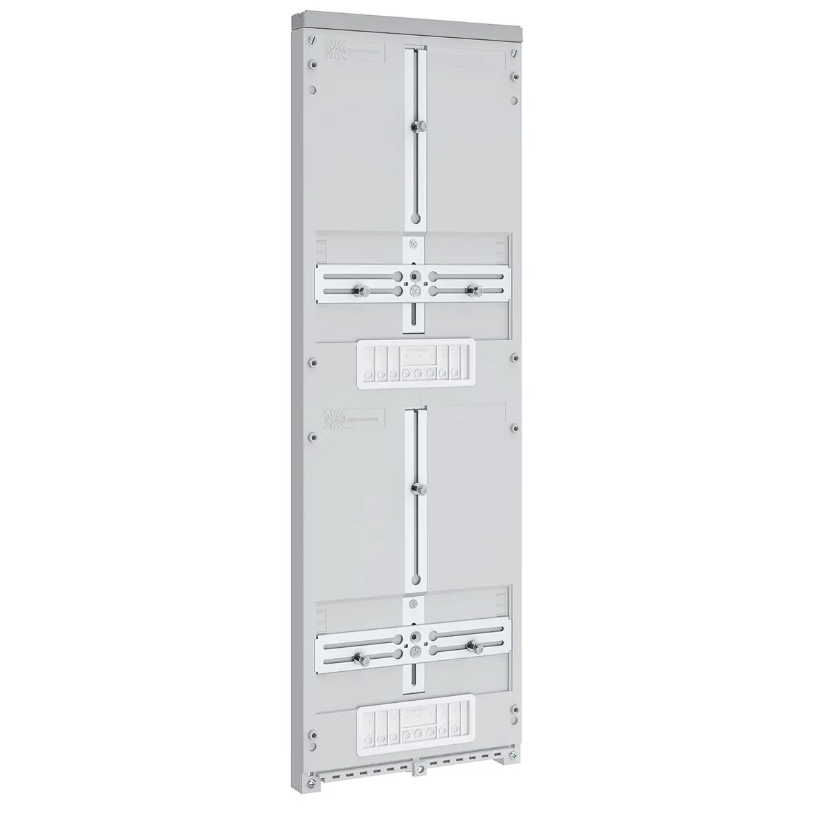 Produktfoto 1 von Zählermodul tief BxH:250x750mm 2Z (3pkt) für Zählerwechselplatte SIF