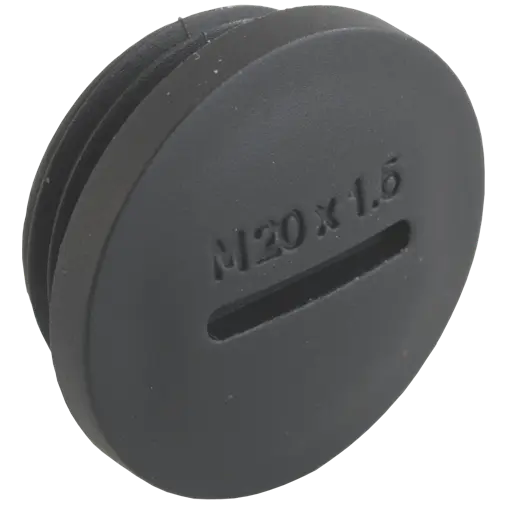 Produktfoto 1 von Verschlussschraube Kunststoff M50x1.5 Schwarz RAL 9005