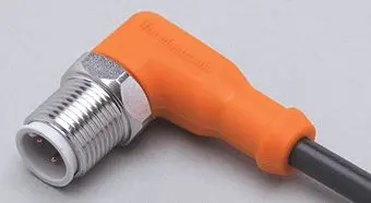 Produktfoto 1 von Anschlusskabel m.Stecker <60VAC 2m PUR Geh. TPU orange IP67