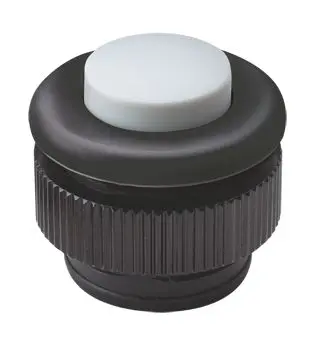 Produktfoto 1 von Klingeltaster Kunstst. s-w/Plastic b-w max. 24V~/= (AC/DC)/1,5A D16mm