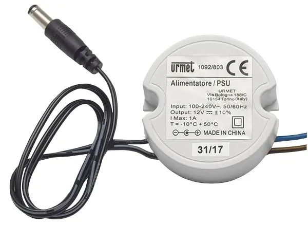 Produktfoto 1 von Unterputz_Netzgerät geeignet f.Verteilerdose Ausgang: 12V (DC) 1000mA
