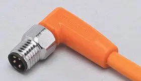 Produktfoto 1 von Anschlusskabel m.Stecker <50VAC 2m PVC Geh. PVC orange IP65/67-69K
