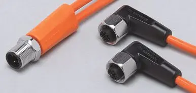 Produktfoto 1 von Y-Verbindungskabel 2 PNP 1m PVC IP65/67-69K