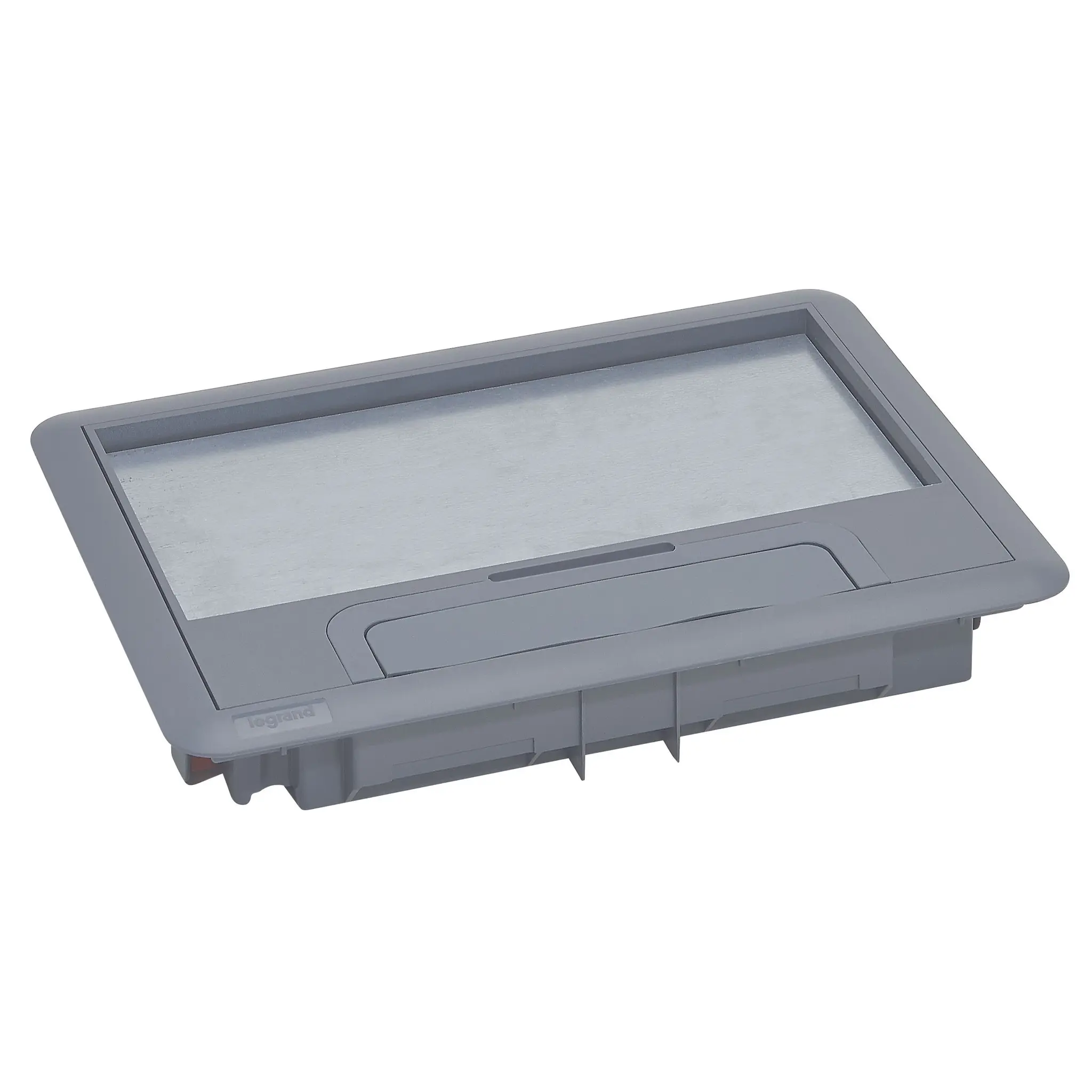 Produktfoto 1 von Deckel f.Gerätebox m.Teppichrand, 8/12 Module, Kunststoff