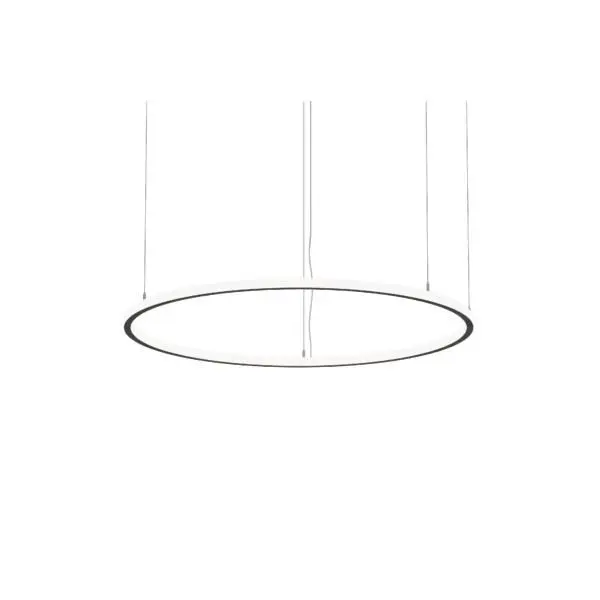 Produktfoto 1 von ANDROS IN/OUT LED-Pendel-Ringleuchte, D=1.200mm, H=35mm, 90 W, DALI-2