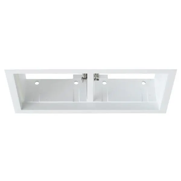 Produktfoto 1 von Einbauring quadratisch zu 12630/12635 strukturweiss, 151x83mm